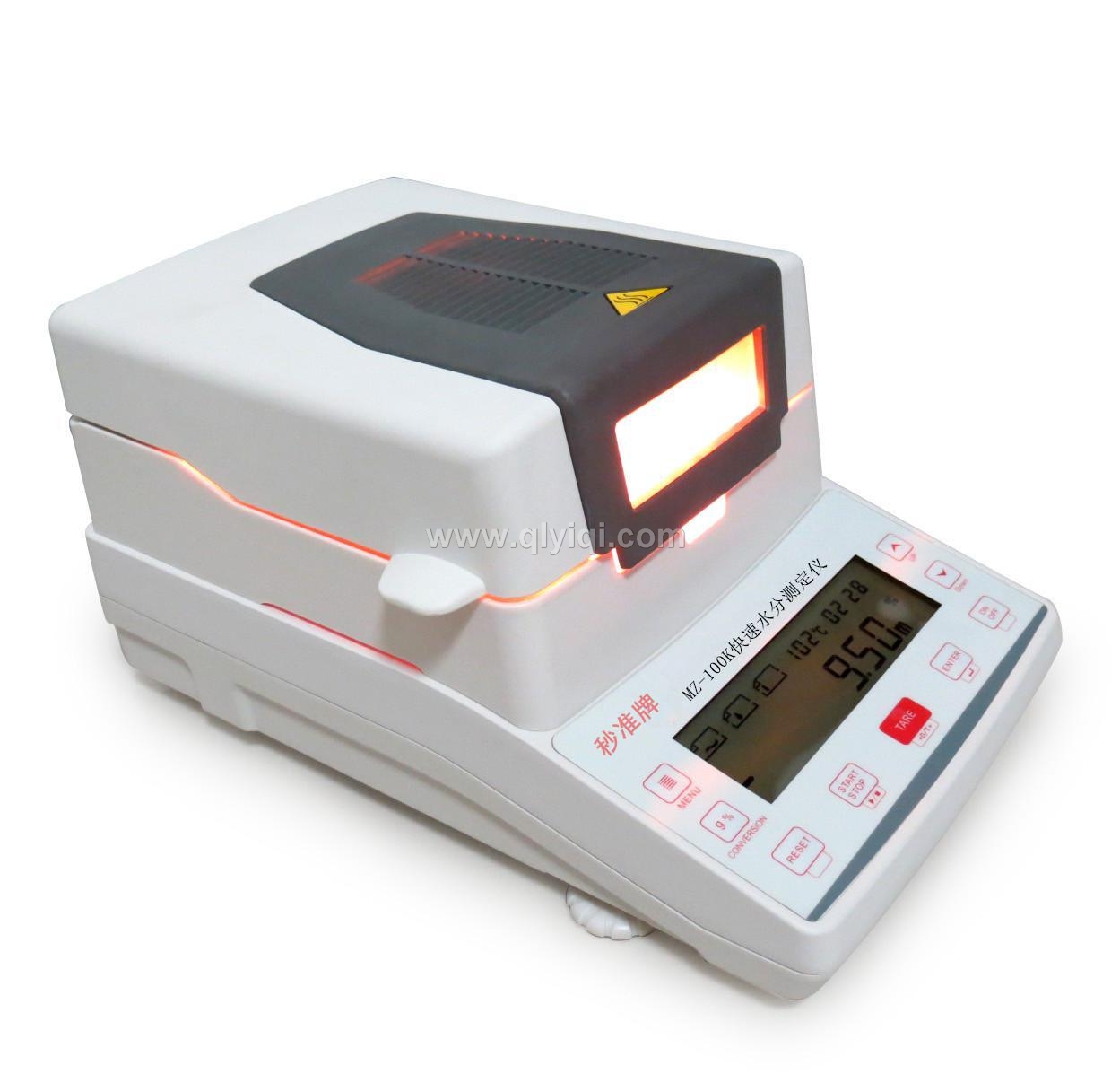 秒準(zhǔn)牌MZ-1102K普及型鹵素水分測定儀,鹵素水分測定儀、水分計、水分測試儀、密度測試儀